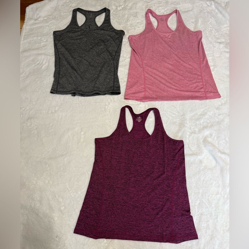 Active Racerback Tanks - Set of 3